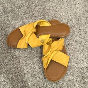 Cute slip on sandals size 8